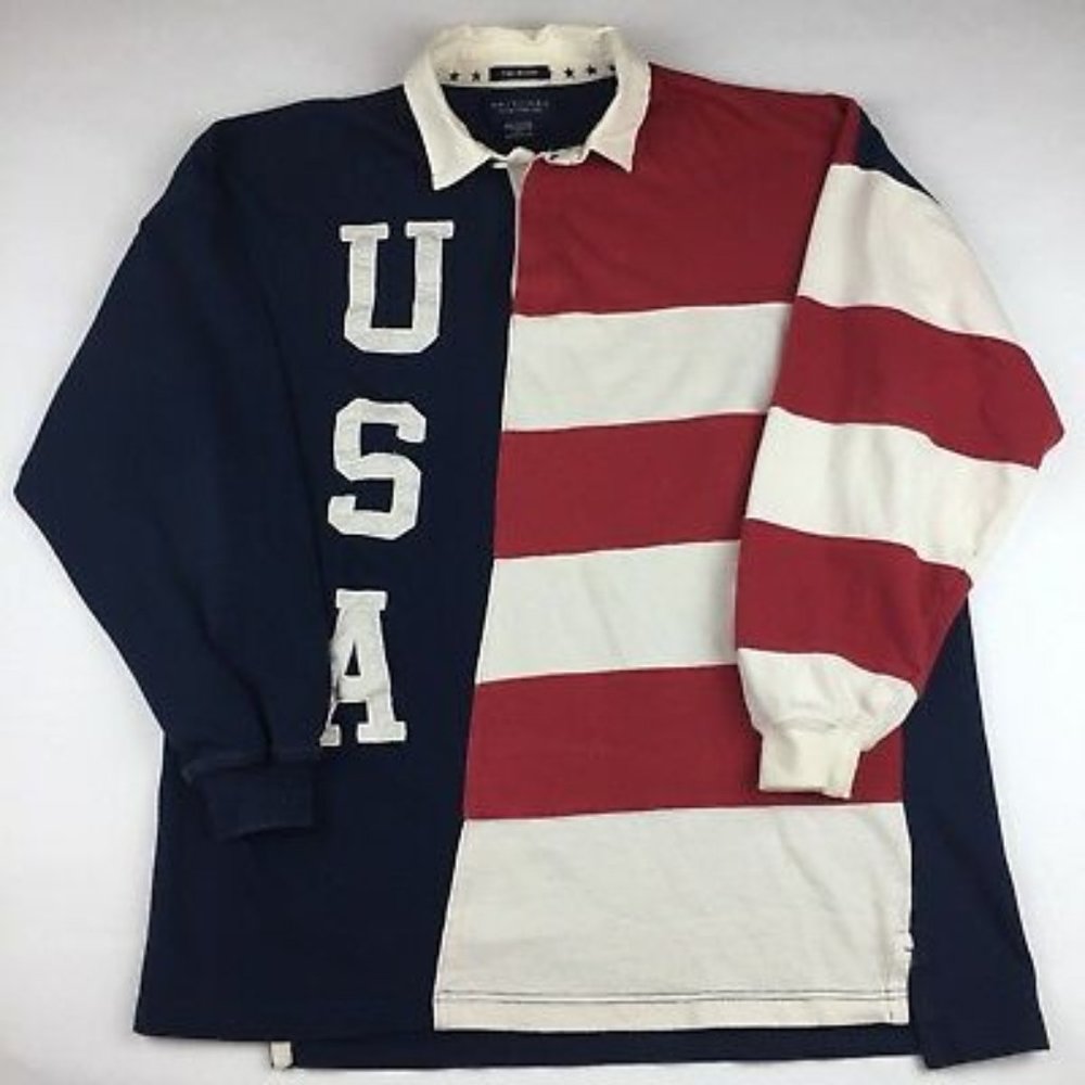 Vintage (80s/90s) USA Olympics Rugby Polo